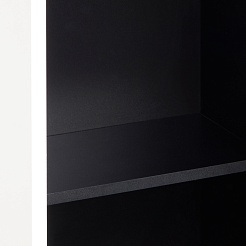 Акватон Шкаф пенал Ривьера 32 белый матовый – фотография-3